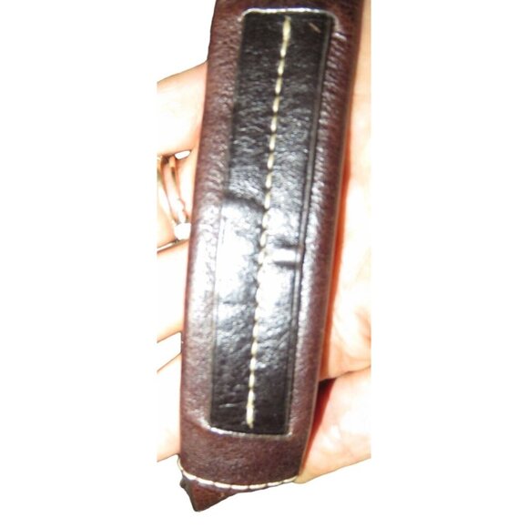 SOLD COACH 2006 Hampton Exotic Python Mixed Canvas & Leather Hobo Handbag - Picture 7 of 14